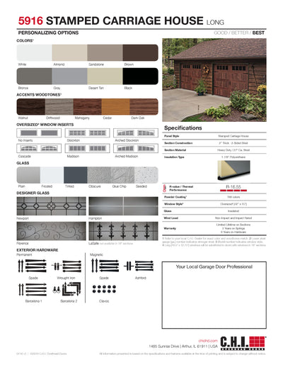 Stamped Carriage House Collection