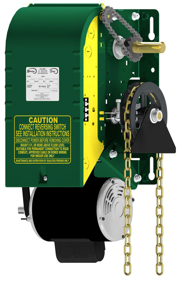 OPERA - HJ (OHJ) Heavy-Duty Commercial Jackshaft Operator With Hoist and Floor Level Disconnect